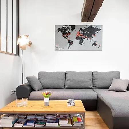 Apartment Loft De Charme Proche Hotel-de-ville - 1er